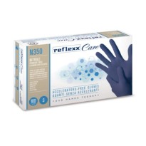 Gants en nitrile sans accélérants Reflexx Care N350
