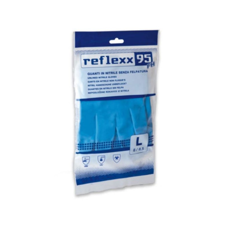 Gants réutilisables en nitrile Reflexx 95