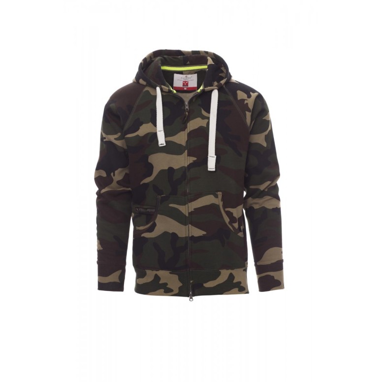 Sweatshirt de travail à fermeture éclair longue...