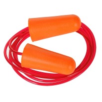 200 paires - Bouchons d'oreilles en PU avec cordon Portwest EP08