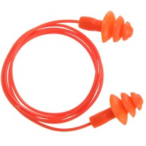 50 paires - Bouchons d'oreilles en TPR réutilisables avec cordon Portwest EP04
