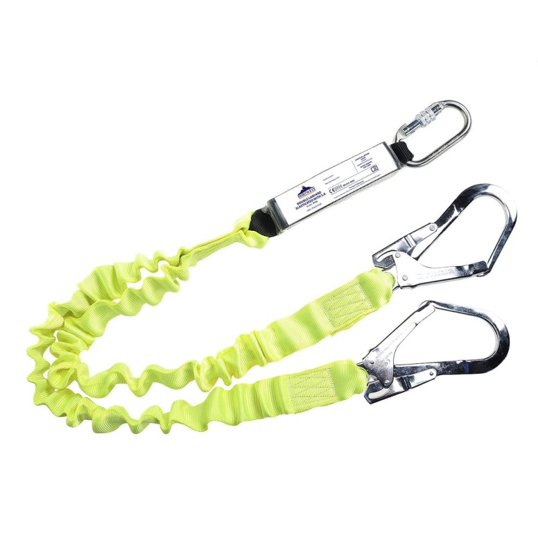 Cordage double élastique avec absorbeur...