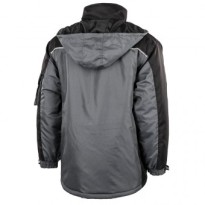 Parka de travail imperméable avec capuche multi-poches... 2