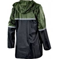 Salopette de travail deux pièces imperméable avec capuche... 2