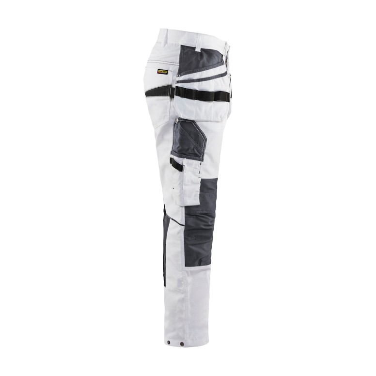 Pantalon de travail multipoches stretch...