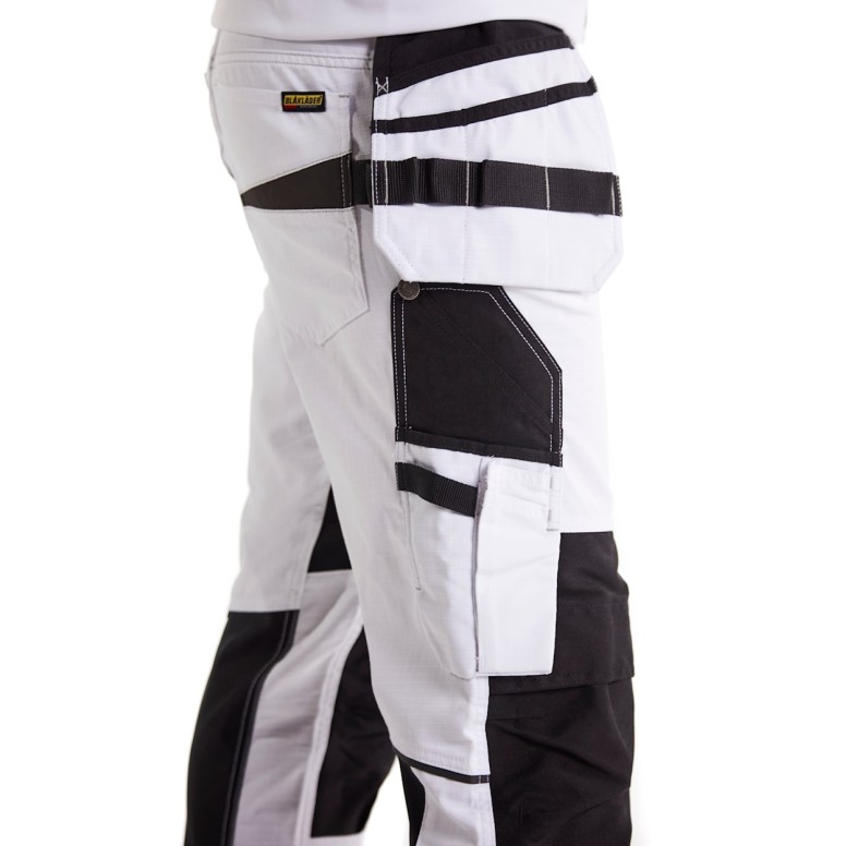 Pantalon de travail multipoches stretch...