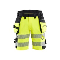 Bermuda de travail haute visibilité Multipoche Stretch Blaklader High VIS stretch 4 VIE 112016483389C50