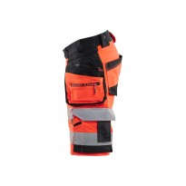 Bermuda de travail haute visibilité Multipoche Stretch Blaklader High VIS stretch 4 VIE 112016485599C50