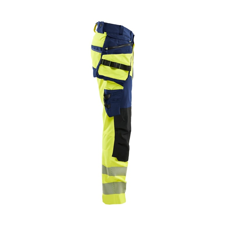 Pantalon de travail haute visibilité Multipoche...