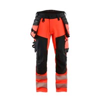Pantalon de travail haute visibilité Multipoche Stretch Blaklader High VIS stretch 4 VIE 112216483389C50