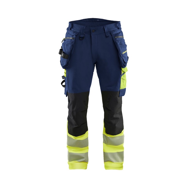 Pantalon de travail haute visibilité Multipoche...