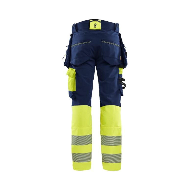 Pantalon de travail haute visibilité Multipoche...