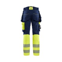 Pantalon de travail haute visibilité Multipoche Stretch Blaklader High VIS stretch 4 VIE  112516488933C50