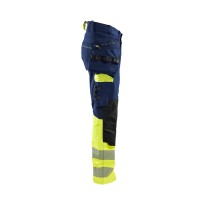 Pantalon de travail haute visibilité Multipoche Stretch Blaklader High VIS stretch 4 VIE  112516488933C50
