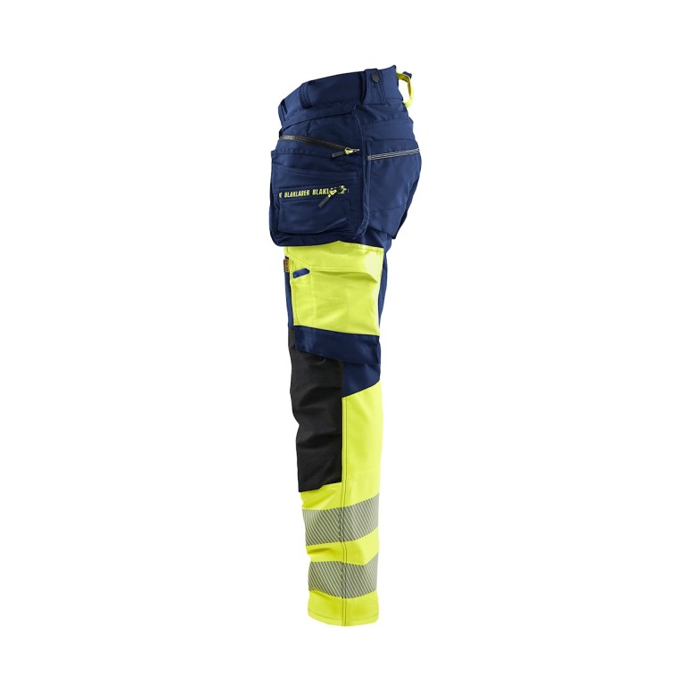 Pantalon de travail haute visibilité Multipoche...