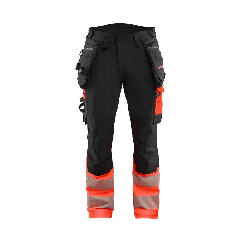 Pantalon de travail haute visibilité Multipoche...