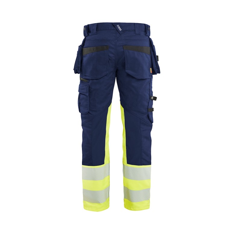 Pantalon de travail haute visibilité Multipoche...
