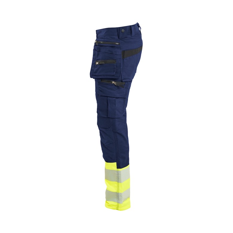 Pantalon de travail haute visibilité Multipoche...