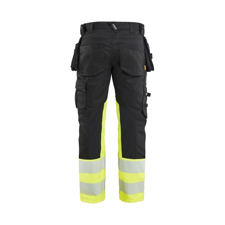 Pantalon de travail haute visibilité Multipoche...