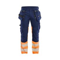 Pantalon de travail haute visibilité Multipoche Stretch Blaklader High VIS 113011498933C50
