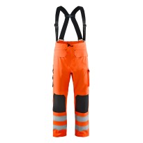 Pantalons de travail haute visibilité multifonctions imperméables Blaklader surpantalons Level 3 130620053300L