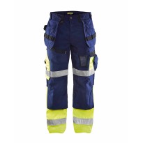 Pantalon de travail haute visibilité Multipoches...