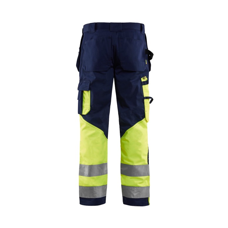 Pantalon de travail haute visibilité Multipoche...