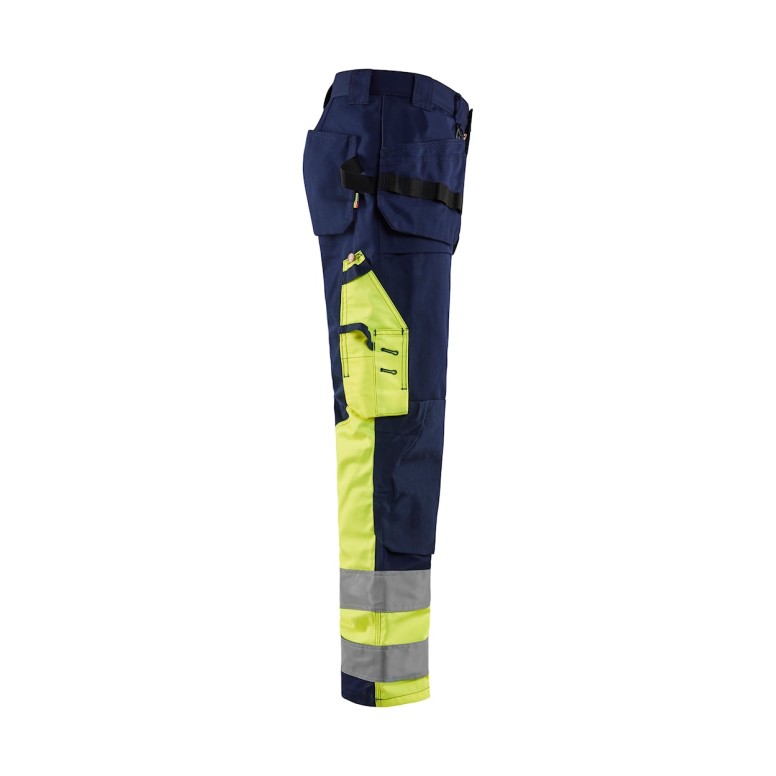 Pantalon de travail haute visibilité Multipoche...