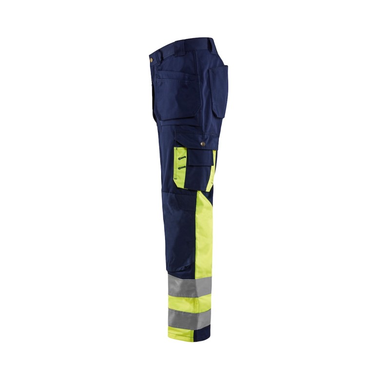 Pantalon de travail haute visibilité Multipoche...