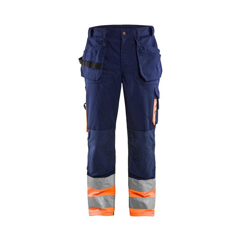 Pantalon de travail haute visibilité Multipoche...