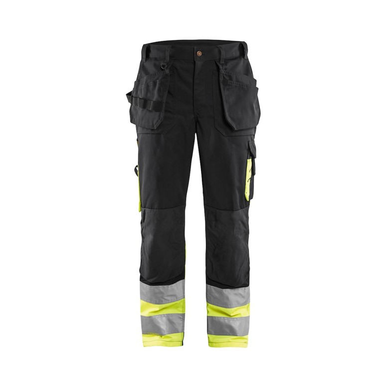 Pantalon de travail haute visibilité Multipoche...