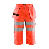 Bermuda de travail Multipoche haute visibilité Blaklader High VIS Pirate 153918113300C50