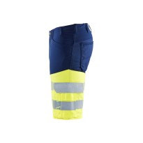 Bermuda de travail haute visibilité Multipoche Stretch Blaklader High VIS stretch 154118118933C50