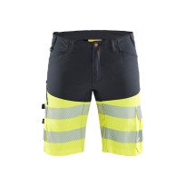 Bermuda de travail haute visibilité Multipoche Stretch Blaklader High VIS stretch 154118118933C50