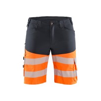 Bermuda de travail haute visibilité Multipoche Stretch Blaklader High VIS stretch 154118118933C50