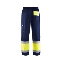 Pantalon de travail haute visibilité en molleton Multipoche Blaklader High VIS 154925268933XL