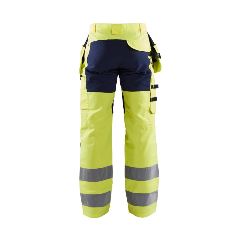 Pantalon de travail haute visibilité Multipoche...