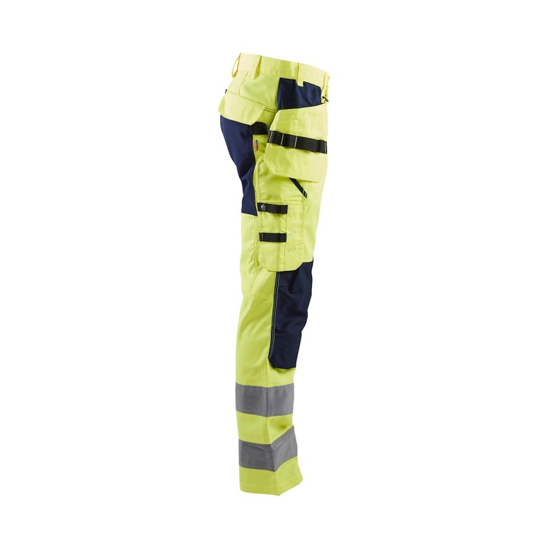 Pantalon de travail haute visibilité Multipoche...