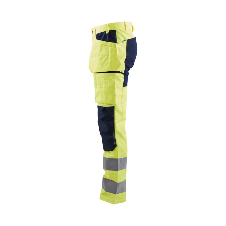 Pantalon de travail haute visibilité Multipoche...