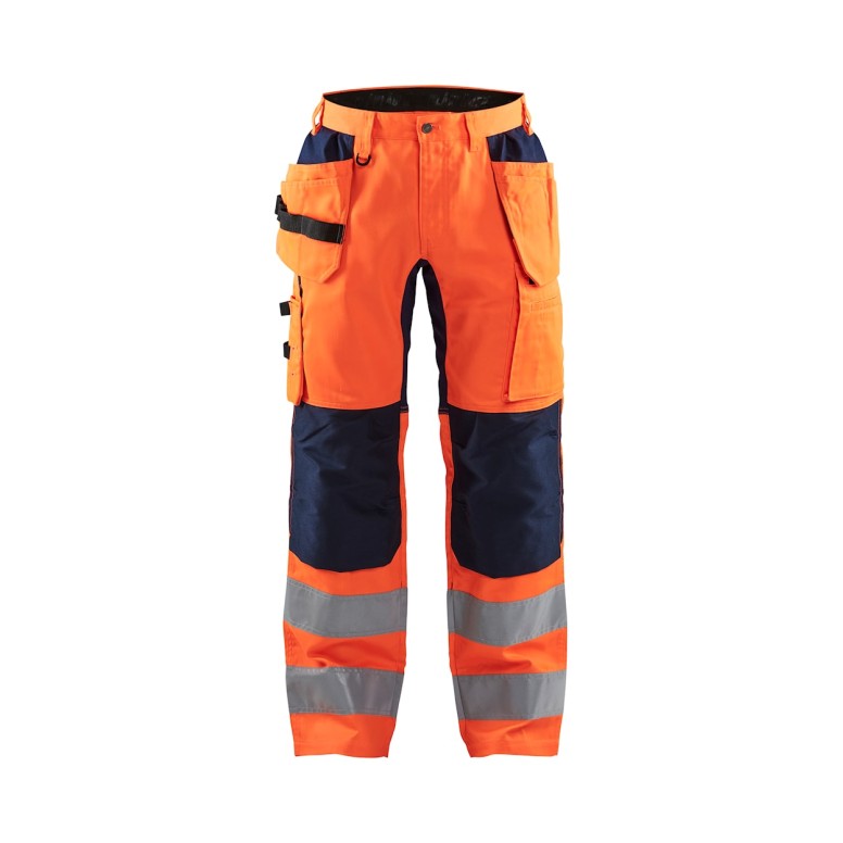 Pantalon de travail haute visibilité Multipoche...