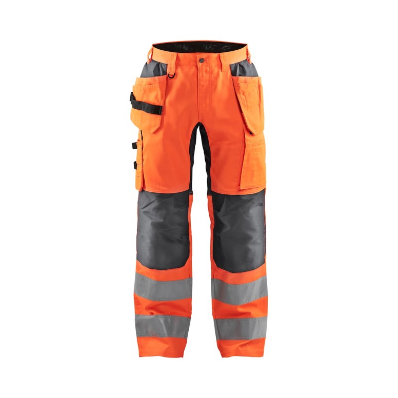Pantalon de travail haute visibilité Multipoche...
