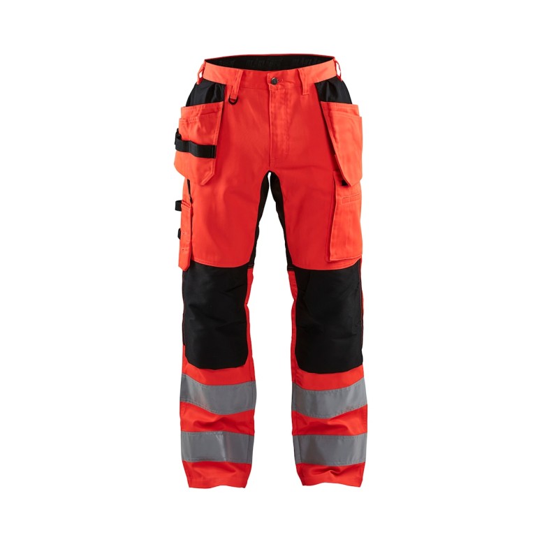 Pantalon de travail haute visibilité Multipoche...