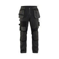 Pantalon de travail Multipoches Blaklader Artisan Stretch...