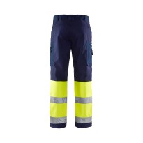 Pantalon de travail Multipoches Softshell haute visibilité Blaklader High Vis 156225178933C50