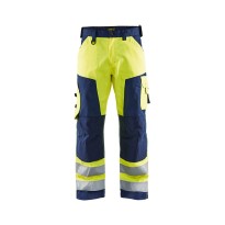Pantalons de travail Multipoches haute visibilité Blaklader High Vis 156618113389C50