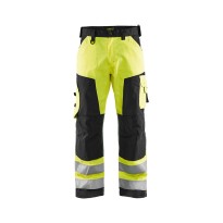 Pantalons de travail Multipoches haute visibilité Blaklader High Vis 156618113389C50