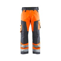 Pantalons de travail Multipoches haute visibilité Blaklader High Vis 156618113389C50