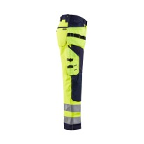 Pantalons de travail Multipoches Softshell haute visibilité Blaklader High Vis Artisan 156725173389C50