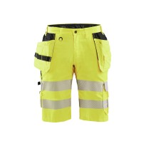 Bermuda de travail multipoche haute visibilité Blaklader High VIS Stretch 158618113300C50