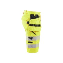 Bermuda de travail multipoche haute visibilité Blaklader High VIS Stretch 158618113300C50